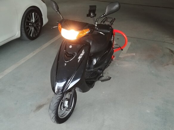 2011 Yamaha Jog, чёрный, 75000 рублей - вид 8