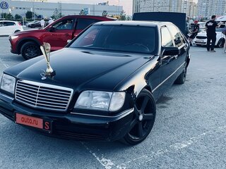 1993 Mercedes-Benz S-Класс 300 Long III (W140), чёрный, 700000 рублей, вид 1