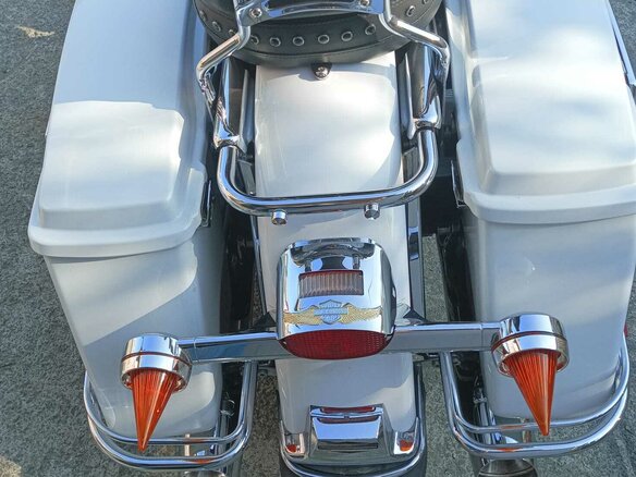 2008 Harley-Davidson Road King, белый, 1100000 рублей - вид 22