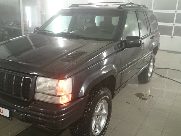 1998 Jeep Grand Cherokee, чёрный