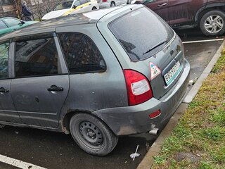 2010 Lada (ВАЗ) Kalina I, серый, 130000 рублей, вид 4