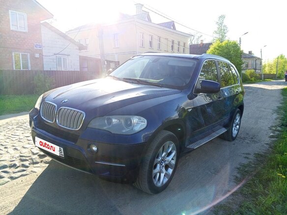 2011 BMW X5 35i II (E70) Рестайлинг, синий, 2599000 рублей