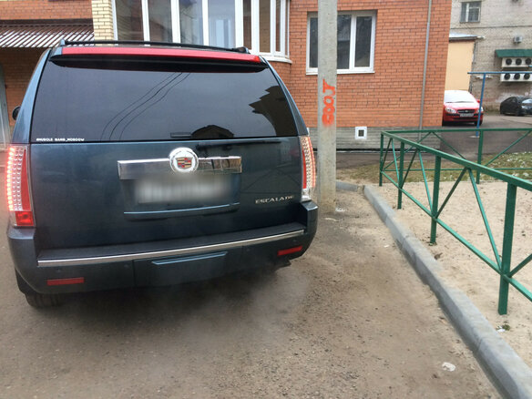 2008 Cadillac Escalade III, голубой - вид 6