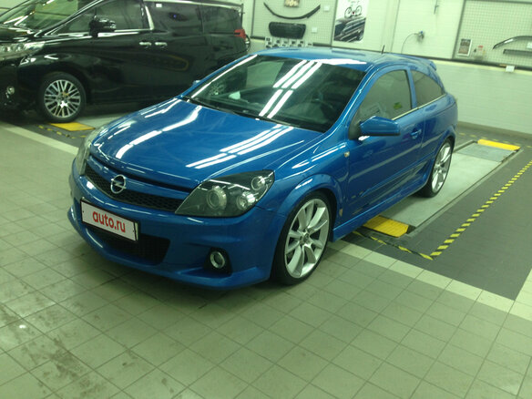 2008 Opel Astra OPC H, голубой