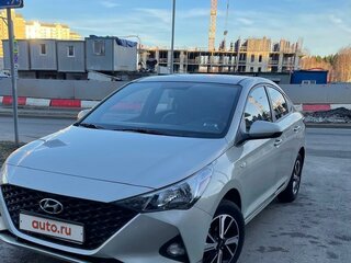 2020 Hyundai Solaris II, серебристый, 1630000 рублей, вид 4