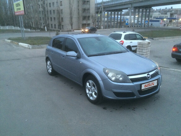 2004 Opel Astra H, голубой - вид 1