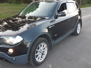 2008 BMW X3 20i I (E83) Рестайлинг, чёрный, 800000 рублей, вид 4