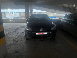 2013 Volkswagen Golf VII, чёрный, 1322000 рублей, вид 1