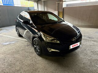 2015 Hyundai Solaris I Рестайлинг, чёрный, 1050000 рублей, вид 3
