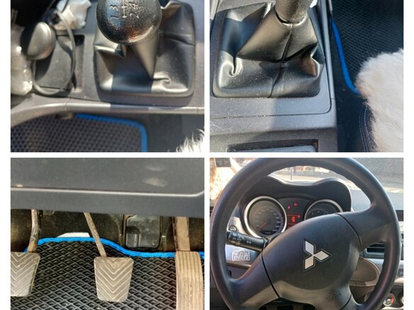 2008 Mitsubishi Lancer X, чёрный, 904995 рублей - вид 16