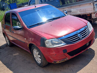 2010 Renault Logan I Рестайлинг, пурпурный, 200000 рублей, вид 3