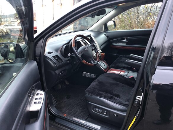 2008 Lexus RX 350 II Рестайлинг, чёрный, 1790000 рублей - вид 12