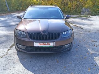 2014 Skoda Octavia III (A7), коричневый, 1300000 рублей, вид 2