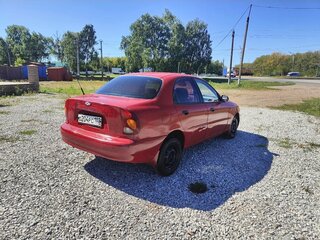 2007 Chevrolet Lanos I, красный, 65000 рублей, вид 4