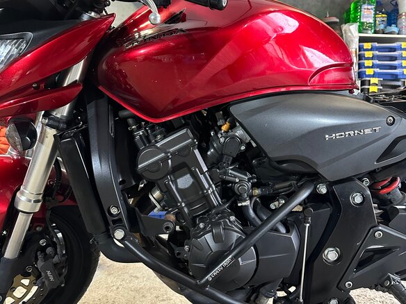 2009 Honda CB 600F Hornet, красный, 750000 рублей - вид 7