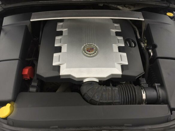 2008 Cadillac CTS II, фиолетовый - вид 13