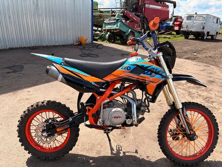 2025 Kayo Evolution YX140EM, оранжевый, 90000 рублей, вид 2