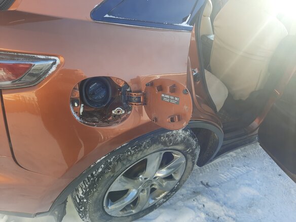 2005 Infiniti FX35 I (S50), оранжевый, 1300000 рублей - вид 13