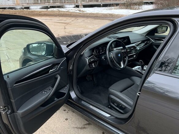 2019 BMW 5 серии 530e VII (G30/G31/G38), серый - вид 8