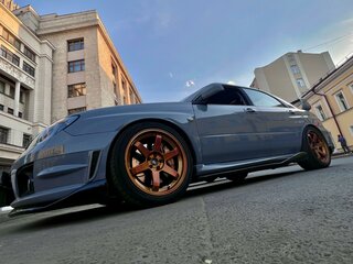 2005 Subaru Impreza WRX II Рестайлинг 2, серый, 1360000 рублей, вид 4