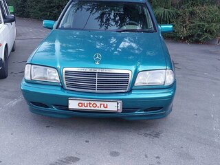 1999 Mercedes-Benz C-Класс 180 I (W202) Рестайлинг, зелёный, 660000 рублей, вид 2