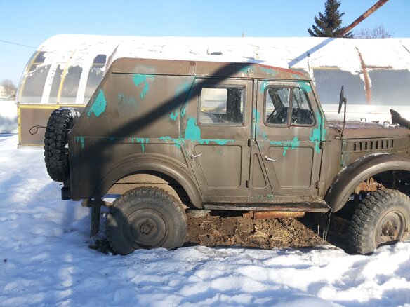 1966 ГАЗ 69А, зелёный, 180000 рублей - вид 1