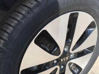 2014 Kia Rio 6-speed III, чёрный, 1350000 рублей, вид 5