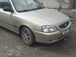 2007 Hyundai Accent ТагАЗ II, золотистый, 500000 рублей, вид 3
