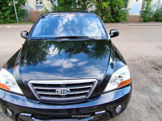 2008 Kia Sorento I Рестайлинг, чёрный, 760000 рублей, вид 2