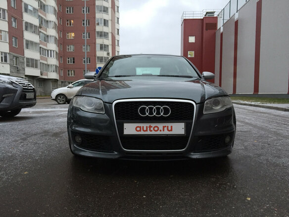 2006 Audi RS 4 II (B7), серый - вид 2