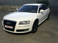 2008 Audi A8 II (D3) Рестайлинг 2, белый - вид 3