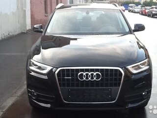 2013 Audi Q3 I (8U), чёрный, 1450000 рублей, вид 1