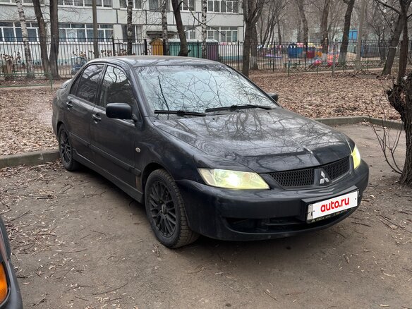 2006 Mitsubishi Lancer IX Рестайлинг, чёрный, 450000 рублей - вид 2