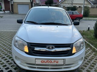 2014 Lada (ВАЗ) Granta I, белый, 550000 рублей, вид 2