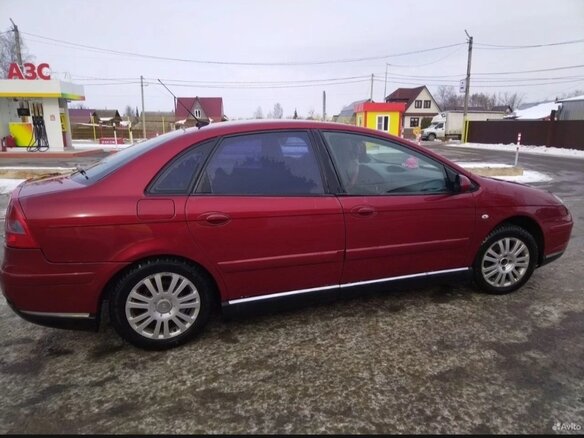 2006 Citroen C5 I Рестайлинг, красный, 300000 рублей - вид 2