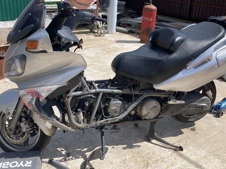 2003 Suzuki Burgman (SkyWave) 650, серебристый, 230000 рублей, вид 5