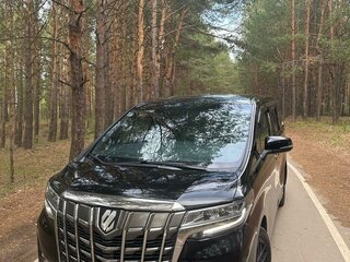 2019 Toyota Alphard III Рестайлинг, чёрный, 6950000 рублей, вид 4