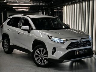 2019 Toyota RAV4 V (XA50), белый, 3250000 рублей, вид 1