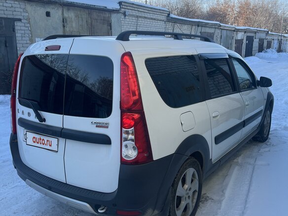 2020 Lada (ВАЗ) Largus Cross I, белый, 950000 рублей - вид 4
