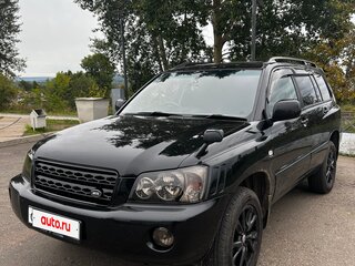 2002 Toyota Kluger I (XU20), чёрный, 1150000 рублей, вид 1
