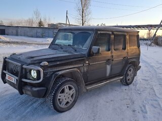 1999 Mercedes-Benz G-Класс 300 II (W463), чёрный, 1850000 рублей, вид 2