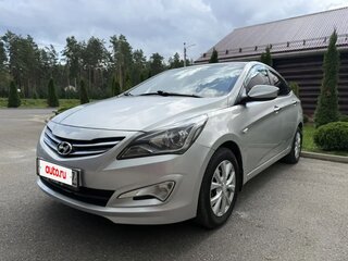 2015 Hyundai Solaris I Рестайлинг, серый, 920000 рублей, вид 1