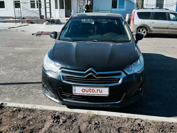 2013 Citroen C4 II, чёрный, 750000 рублей