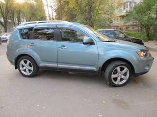2007 Mitsubishi Outlander II, серый, 1200000 рублей, вид 1