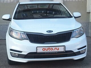 2015 Kia Rio III Рестайлинг, белый, 1350000 рублей, вид 1