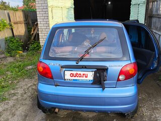 2007 Daewoo Matiz I Рестайлинг, синий, 180000 рублей, вид 2