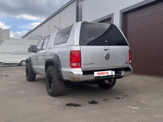2013 Volkswagen Amarok Double Cab full-time I, серебристый, 2200000 рублей, вид 4