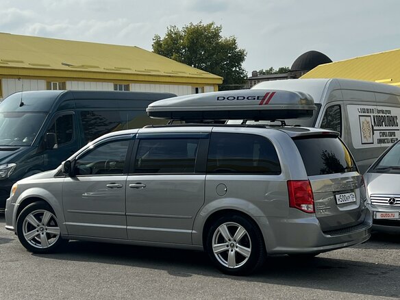 2015 Dodge Caravan Grand V, серый, 2100000 рублей - вид 8