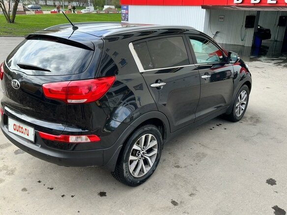 2015 Kia Sportage III Рестайлинг, чёрный, 1800000 рублей - вид 9
