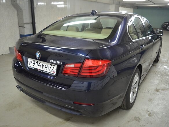 2012 BMW 5 серии 528i VI (F10/F11/F07), синий